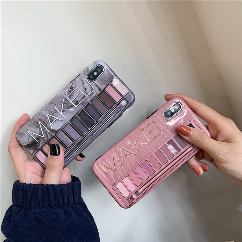 Makeup Eyeshadow Palette phone Case – TeenVer Makeup Eyeshadow Palette phone Case – TeenVer